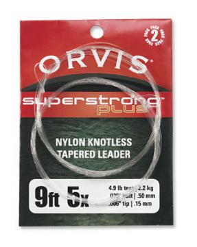Orvis Super Strong Plus Leader 2pk