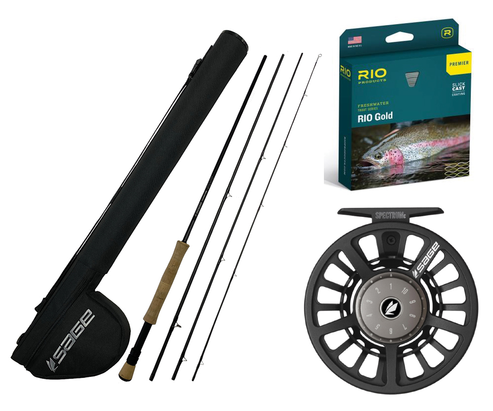 Sage Foundation 890-4 Fly Rod Combo - ReelFlyRod