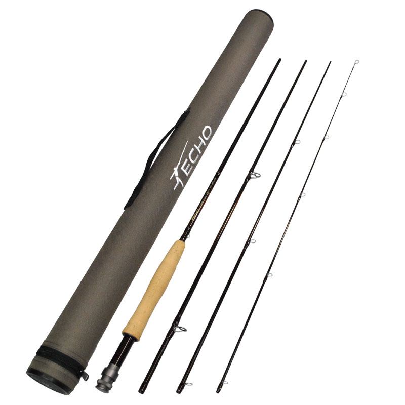 Echo Carbon XL Fly Rod 8 FT 4 IN  4 WT FREE FLY LINE FREE FAST SHIPPING 