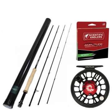 G Loomis NRX+ 595-4 Fly Rod Combo
