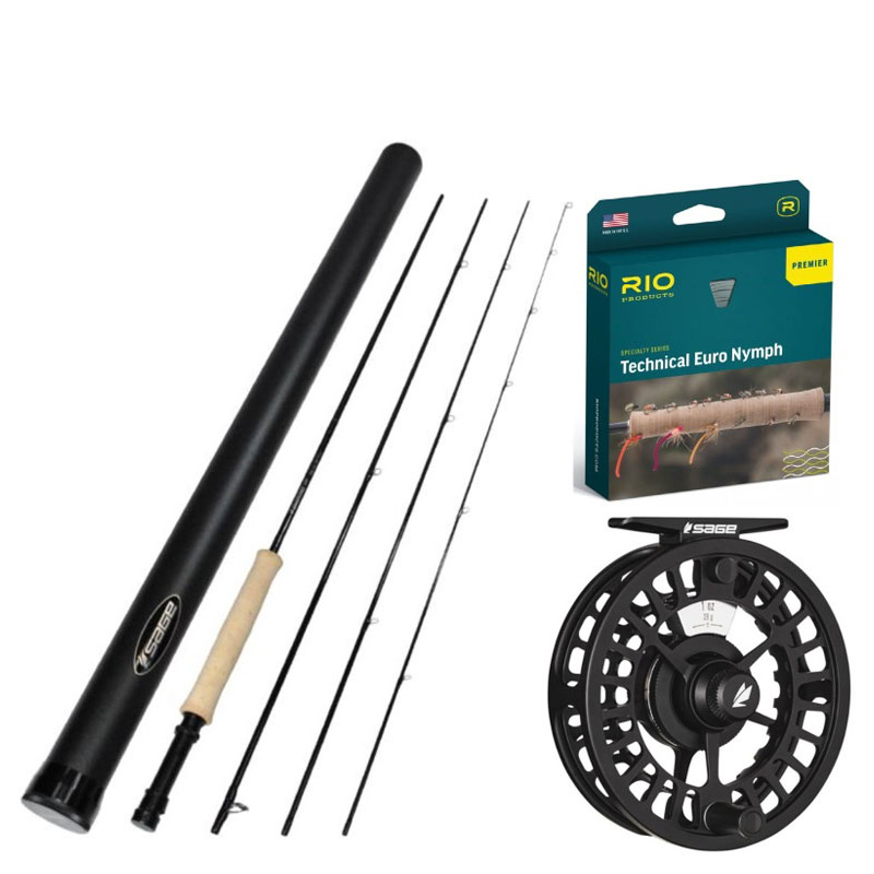 RE ARRIVAL/再入荷 Fly 2100-4 ESN Sage Rod ReelFlyRod - Combo ロッド