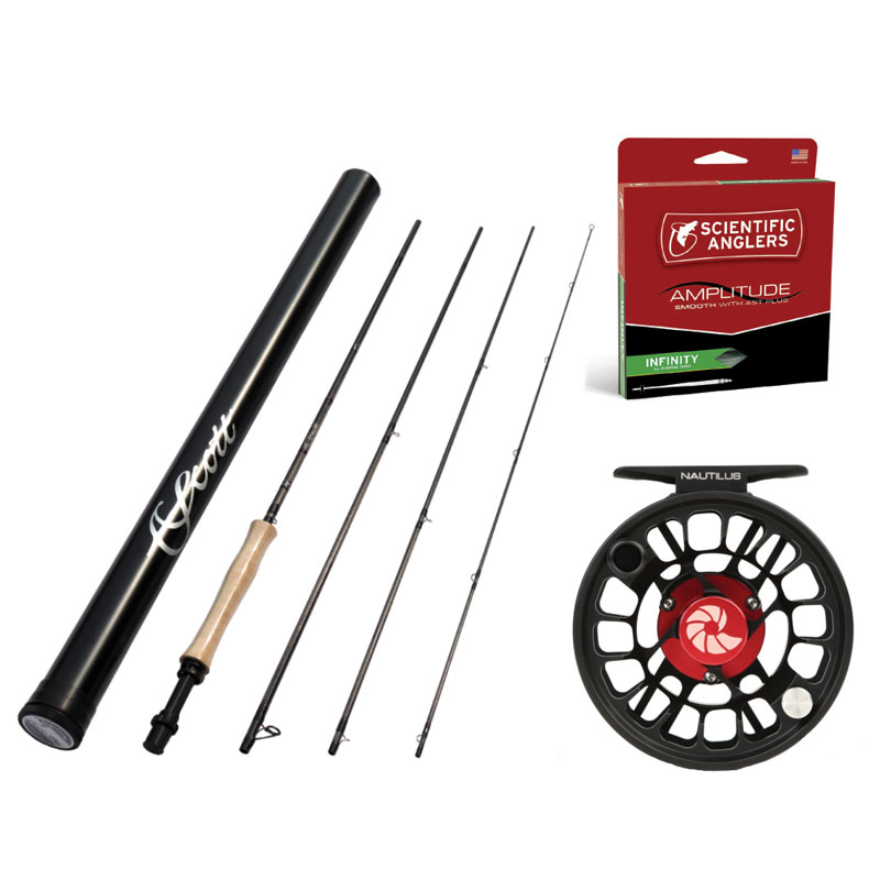 Scott Centric 905/4 Fly Rod Combo ReelFlyRod