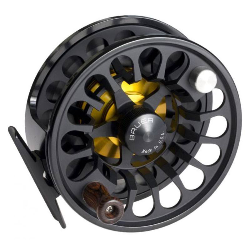 Bauer RX 4 Microspey Fly Reel Charcoal