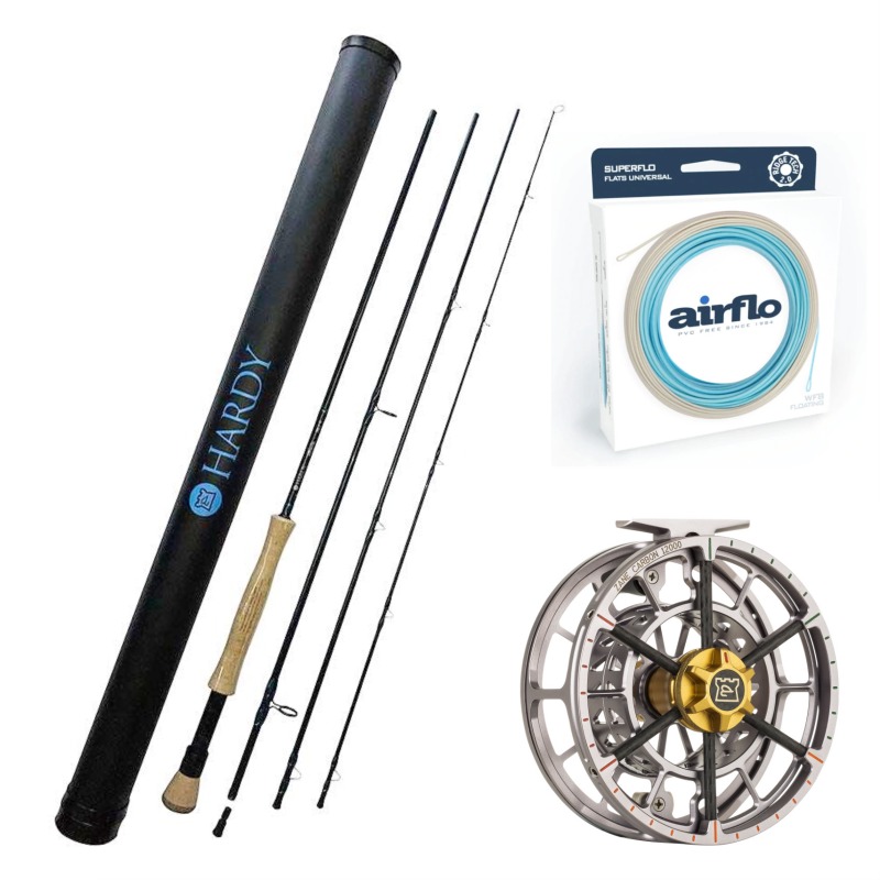 Hardy Zane Pro 909-4 Fly Rod Combo - ReelFlyRod