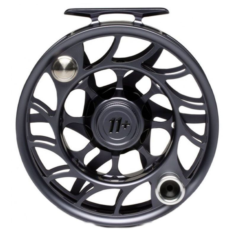 hatch アイコニック　11+ LA グレイ/ブラック Hatch Iconic 11 Plus Fly Reel - ReelFlyRod