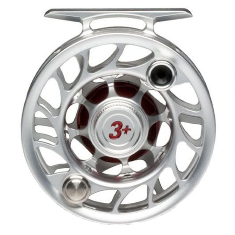 Hatch Iconic 3 Plus Fly Reel Clear/Red / Large Arbor