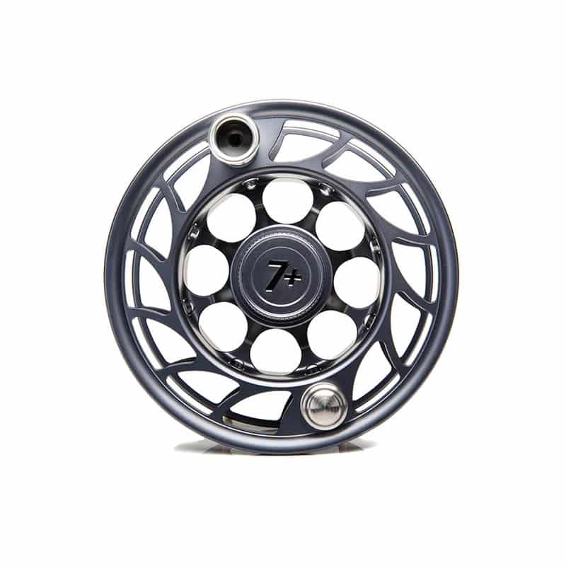 Hatch Iconic 7 Plus Clear/Blue Mid（Iconic Fly Reel, 7 Plus