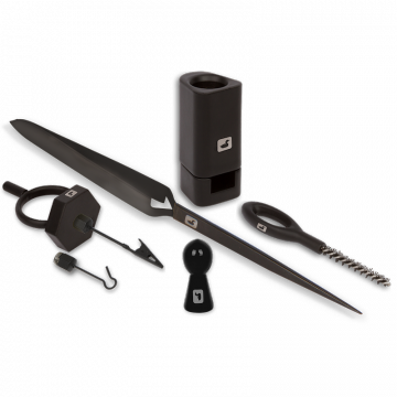 Accessory Fly Tying Tool Kit - Black