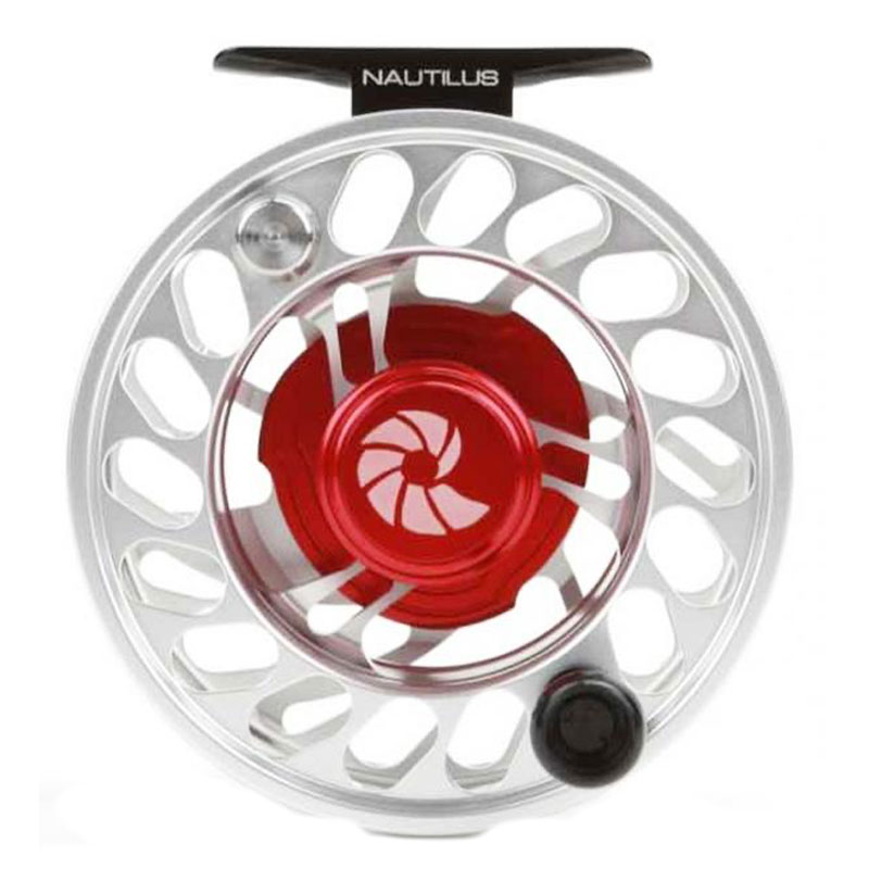 NAUTILUS CCF-X2 10/12 フライライン付き Nautilus CCF-X2 10/12 Fly Fishing Reel - Silver (10-12 WT