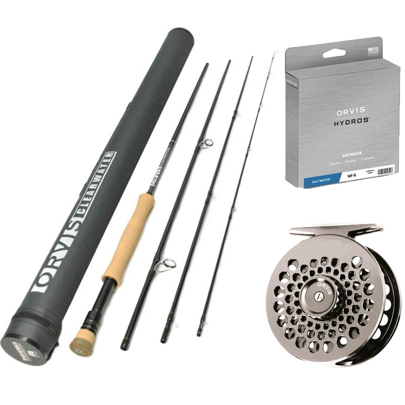 Orvis Clearwater 9084 Fly Rod Saltwater Combo ReelFlyRod