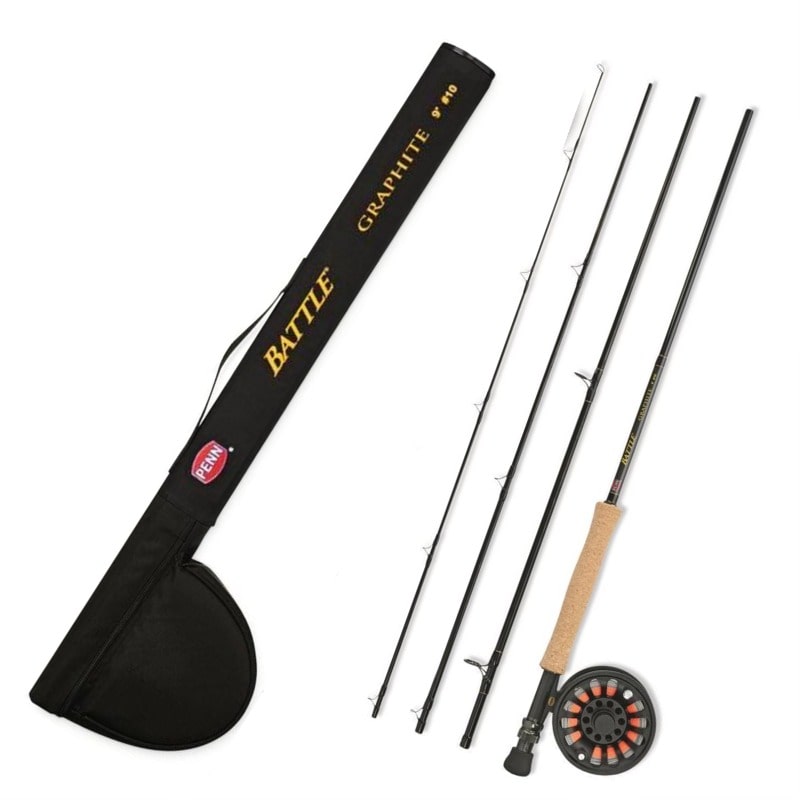  PENN Fishing Battle Fly Reel and Fishing Rod Outfit