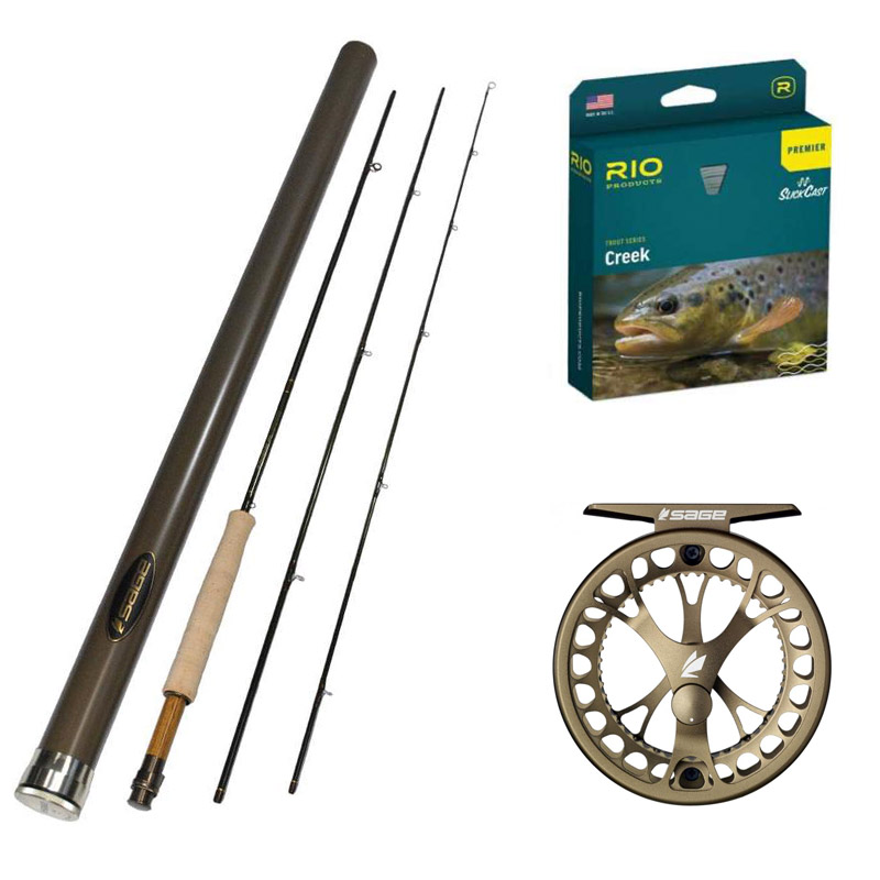 Sage Dart 376-3 Fly Rod Combo - ReelFlyRod