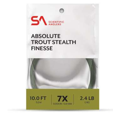 SA Absolute Trout Stealth Finesse Leader 10' 1pk