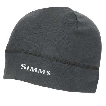 Simms Lightweight Wool Liner Beanie Carbon
