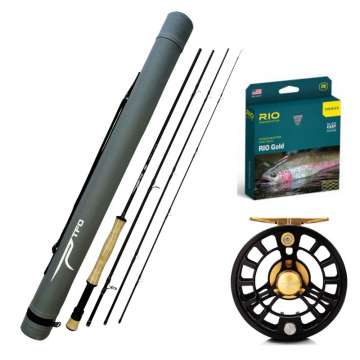 TFO Pro III 890-4 Fly Rod Combo
