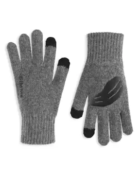 Simms Wool Full Finger Glove Steel S/M