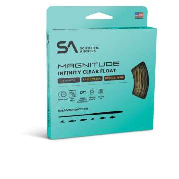 SA Magnitude Textured Infinity Clear Head Float Fly Line