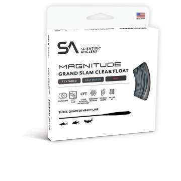 SA Magnitude Textured Grand Slam Clear Tip Fly Line