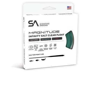 SA Magnitude Textured Infinity Salt Clear Tip Fly Line