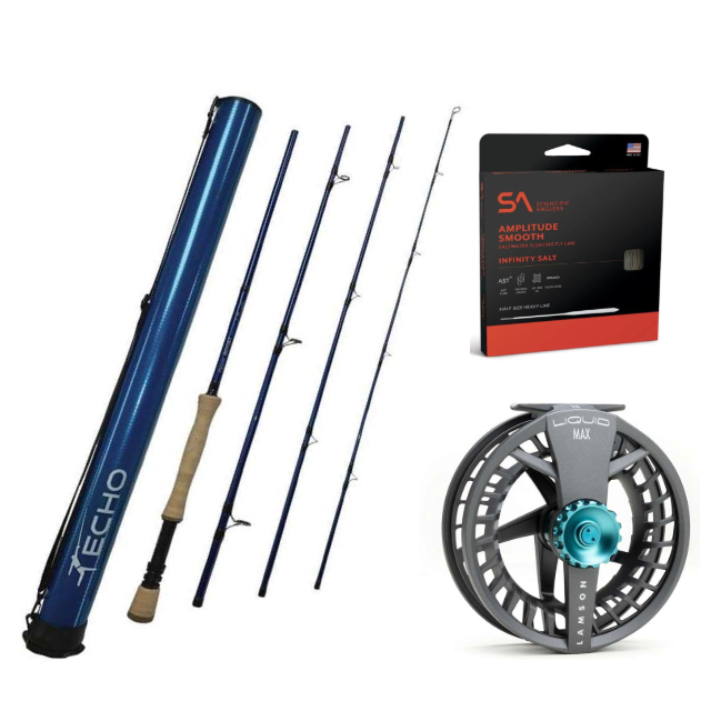 Echo Boost Blue Fly Rod Combos