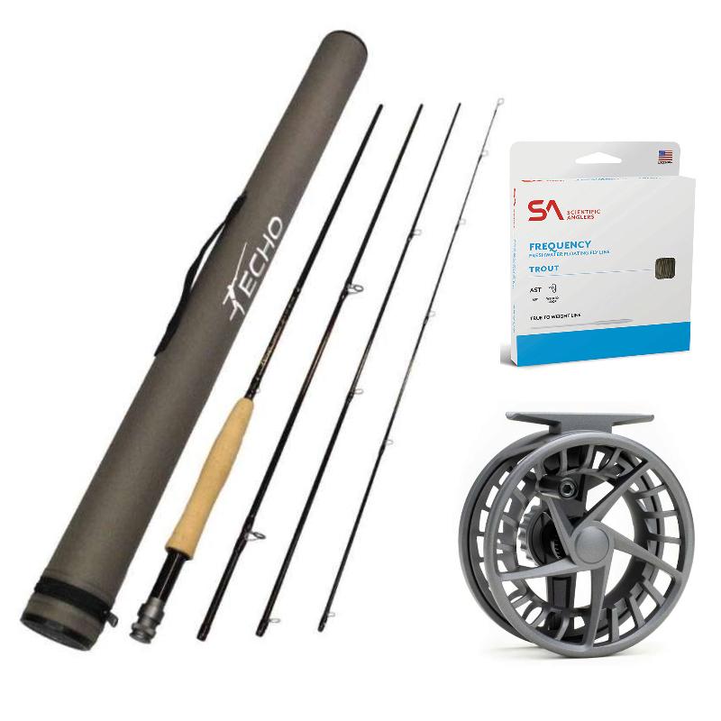 Echo Carbon XL 273 Fly Rod Outfit : 2wt 7'3