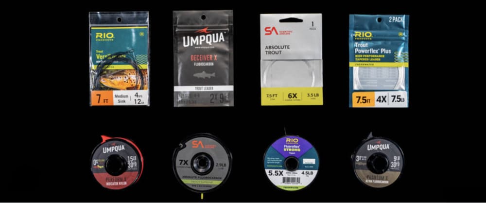 Fly Fishing Tippet, Leaders, and Backing