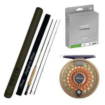 Orvis Superfine Glass 662-3 Fly Rod Combo
