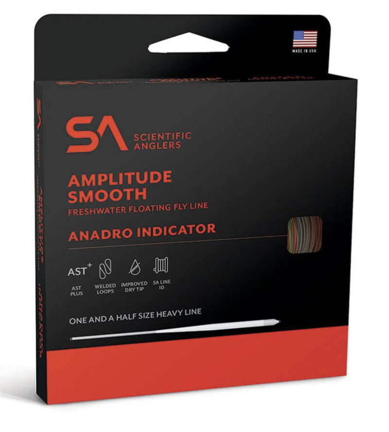 SA Amplitude Smooth Anadro/Nymph WF9F Fly Line
