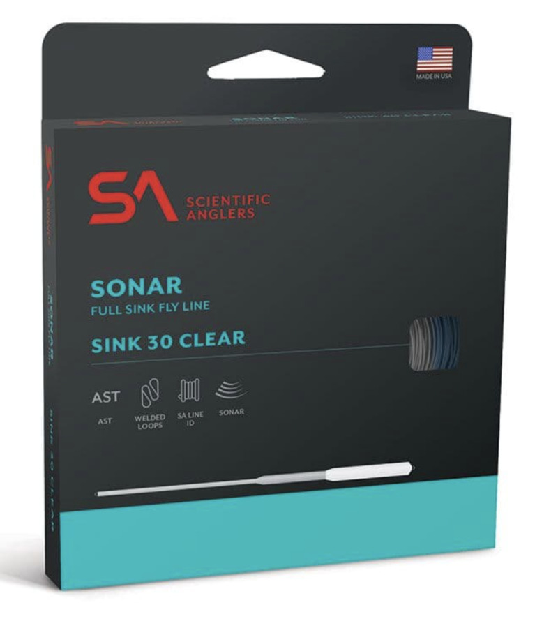 SA Sonar Sink 30 Clear Fly Line - ReelFlyRod