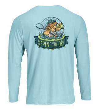 RFR Sippin' The Dry Performance L/S Crew