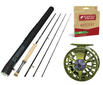 G Loomis IMX Pro 7100-4 Fly Rod Combo