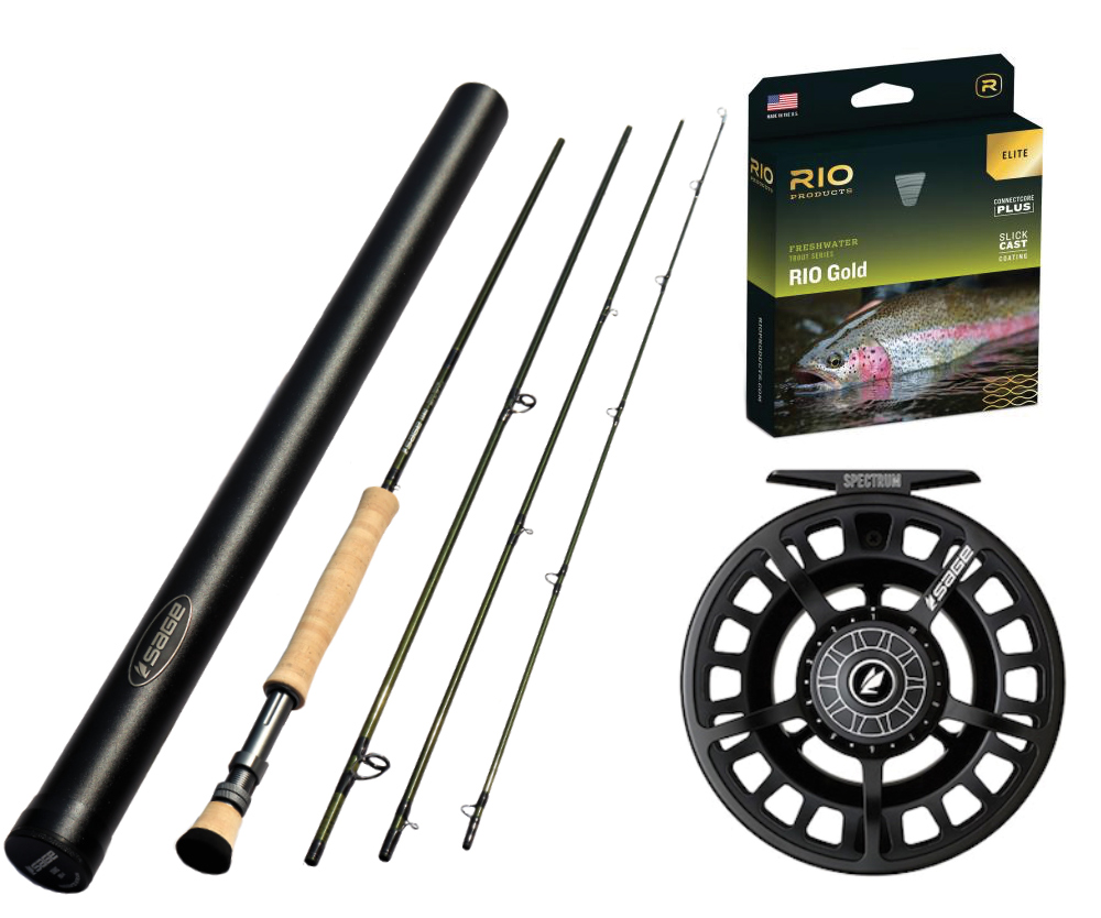 Sage Sonic 691-4 Fly Rod Combo - ReelFlyRod