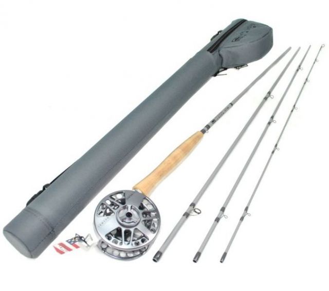 center axis fly rod